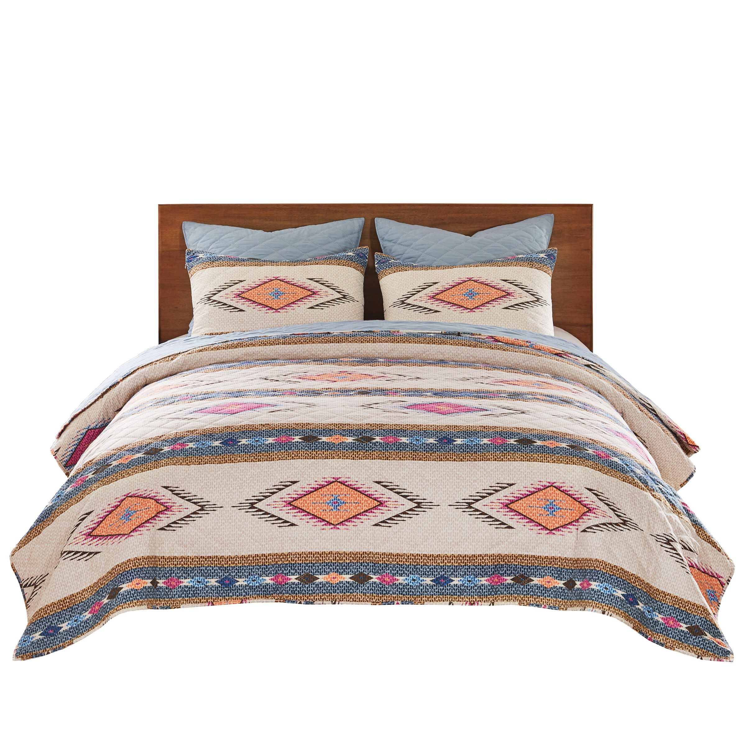 Greenland Home Fashions Cheyenne Southwestern Boho Quilt Set, SPIRIT, alternate image number 4