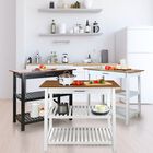 Kitchen Island with Solid American Cherry Top, , alternate image number null