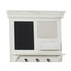 White Farmhouse Abstract Wood Wall Décor, , alternate image number null