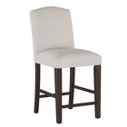 Stipe Upholstered Counter Stool, TAUPE, hi-res image number null
