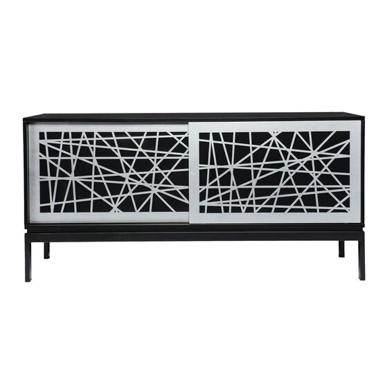 Arminta Contemporary Media Cabinet, , alternate image number null
