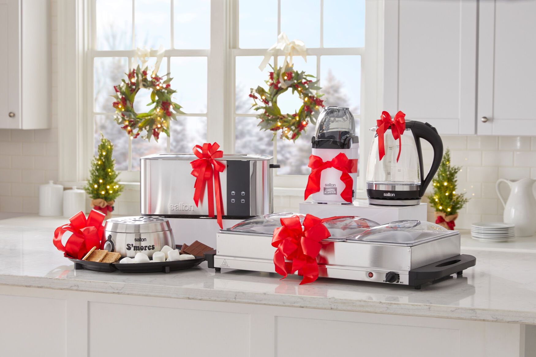 Salton&reg; Compact Cordless Electric Glass Kettle, , alternate image number 2