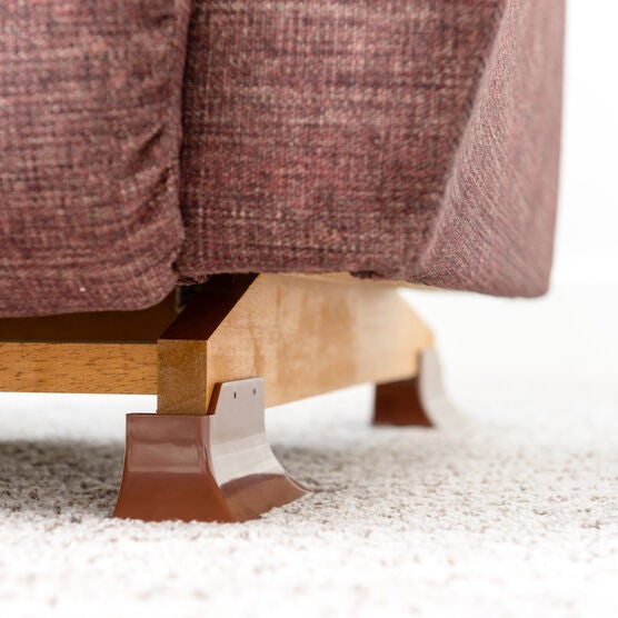 800 lbs. Weight Capacity S/4 Recliner Risers, BROWN, hi-res image number null