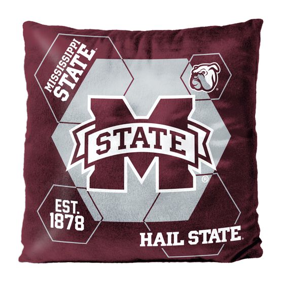 Mississippi State Connector Velvet Reverse Pillow, MULTI, hi-res image number null