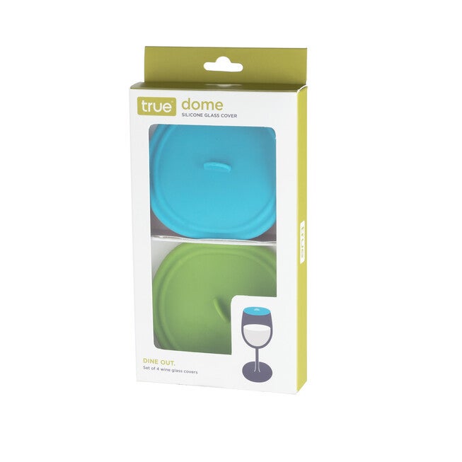 Dome Wine Glass Covers In Asstd Colors By True, , alternate image number 3