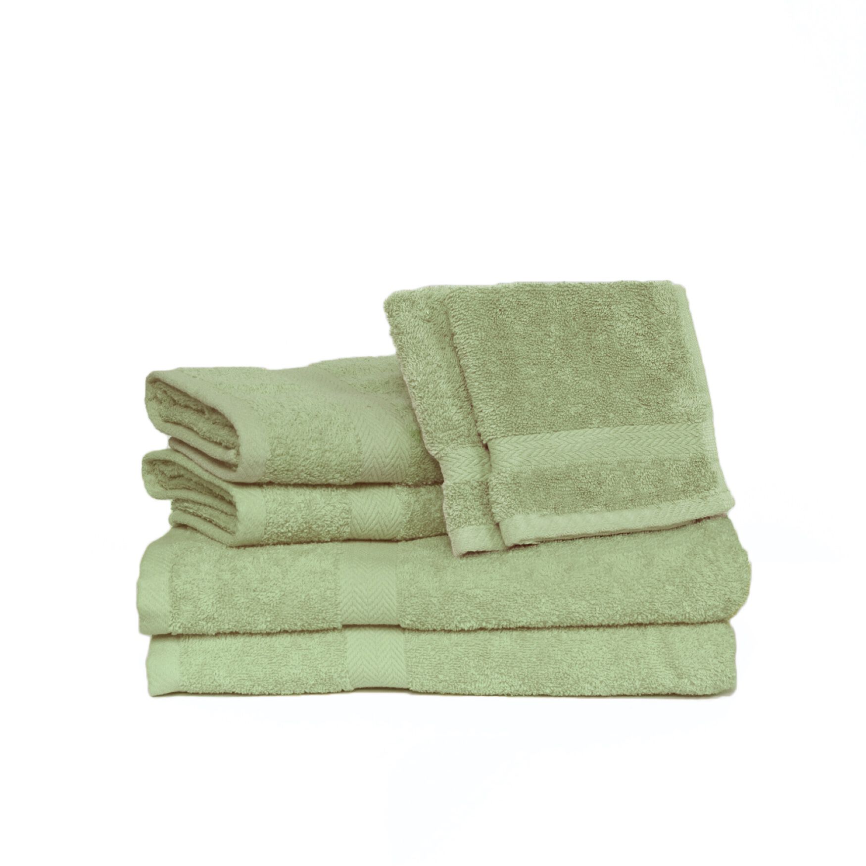 Deluxe 6-Pc. Towel Set, PACIFIC, hi-res image number 0