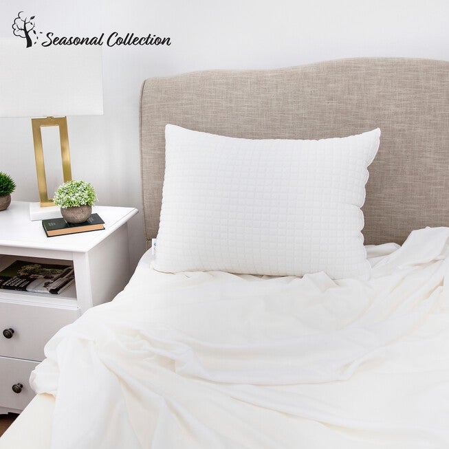 SensorPEDIC All Seasons Reversible Fiber Bed Pillow, , alternate image number null