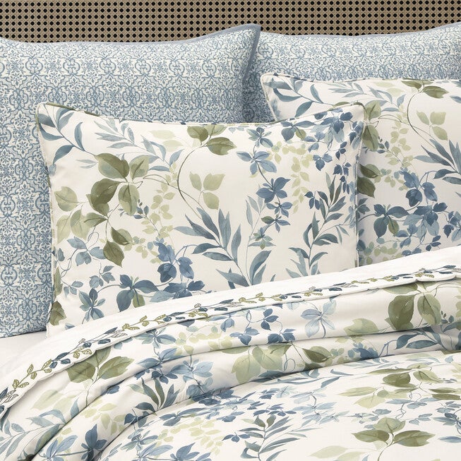 Evergreen Blue Comforter Set, BLUE, alternate image number null
