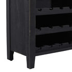 Black Farmhouse Wood Wine Storage, 36 x 32, , alternate image number null