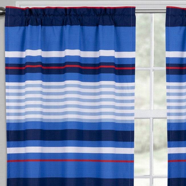 Harbor Stripe Window Panel Pair, , on-hover image number 1