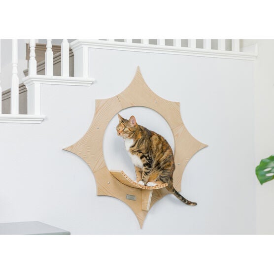 Sun Shape Cat Wall Shelves, , alternate image number null