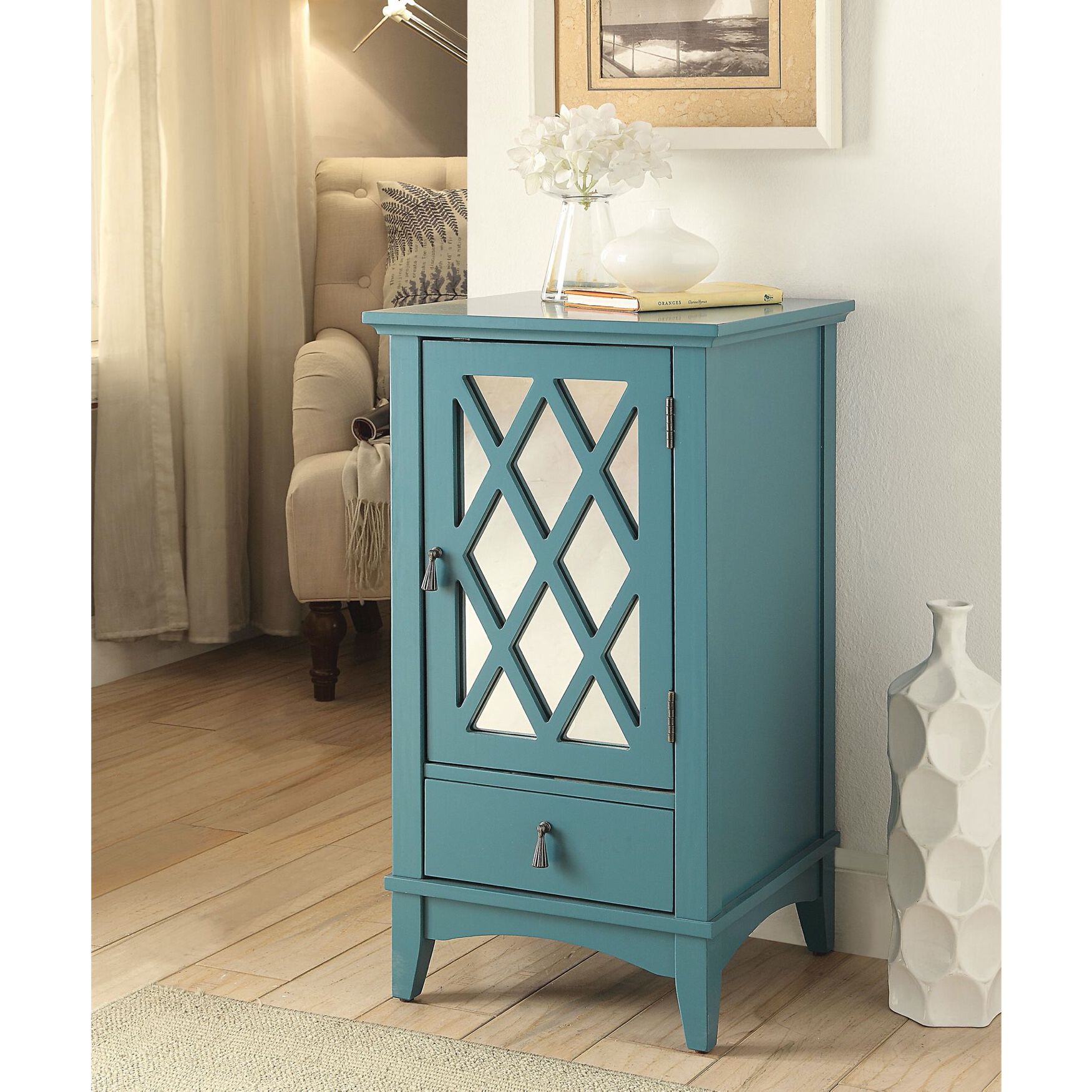 Accent Table Living, TEAL, hi-res image number 0
