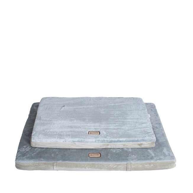 Memory Foam Orthopedic Dog Bed Mat, Sage Green/Grey, Small, , alternate image number null