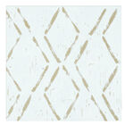 Retro 12x12 Self Adhesive Vinyl Floor Tile - Diamond - 20 Tiles/20 sq. ft., TAN, hi-res image number null