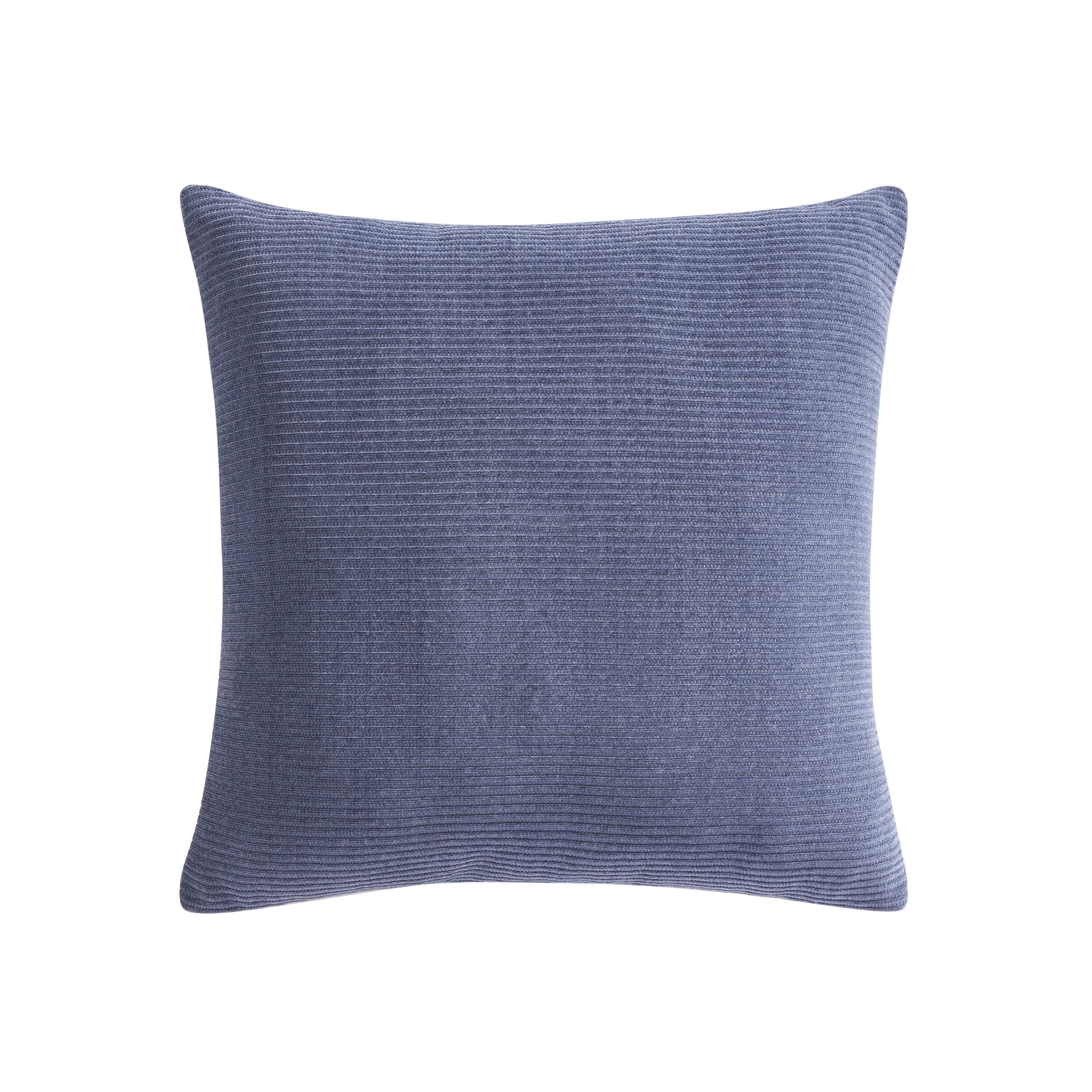 RIVERSIDE 20 inches SQUARE DECORATIVE THROW PILLOW, BLUE, alternate image number 3