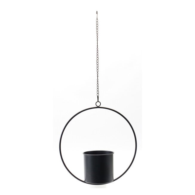 Modern Hanging Planter With Frame (Set Of 2), , alternate image number null
