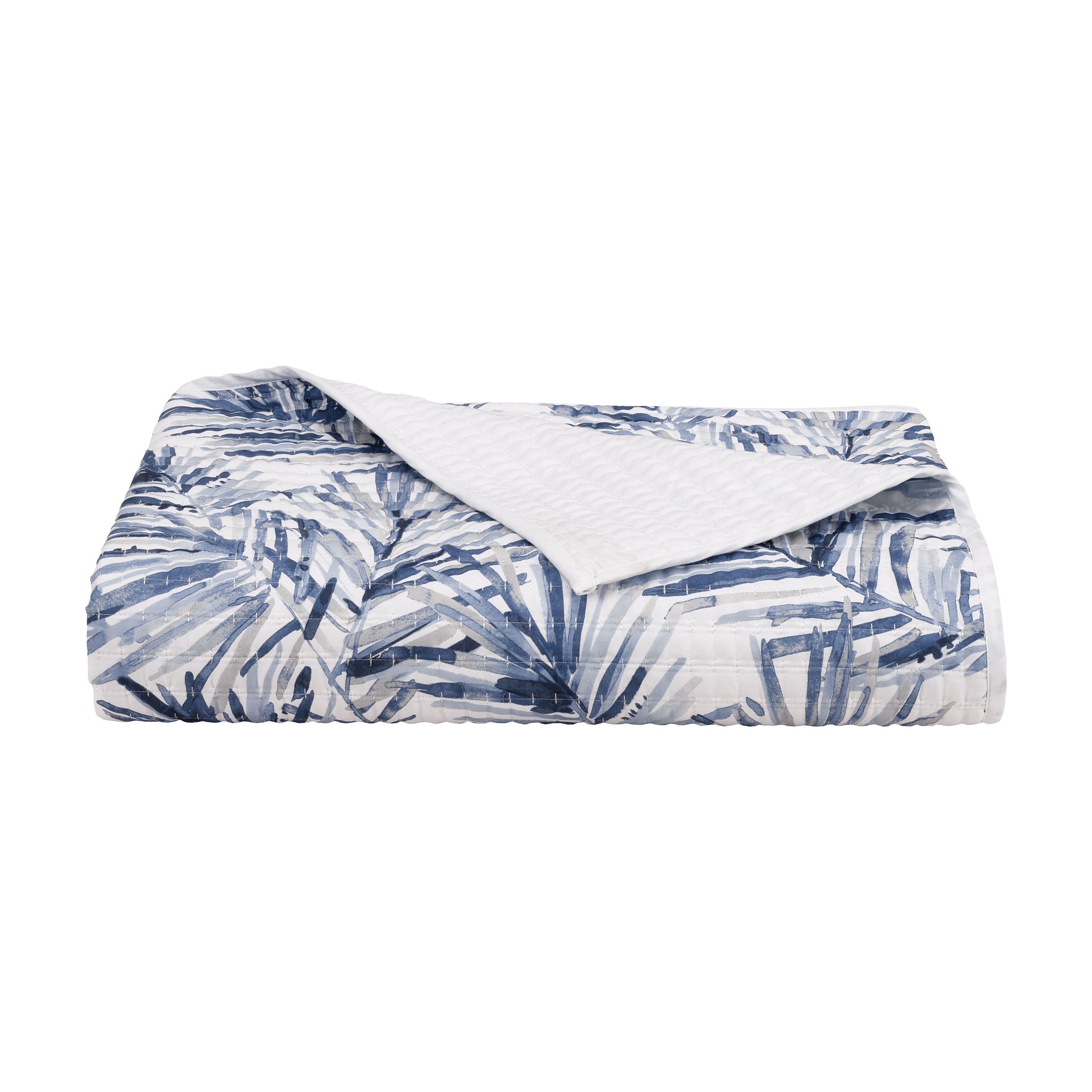 PALM BEACH QUILT SET, BLUE, alternate image number 3