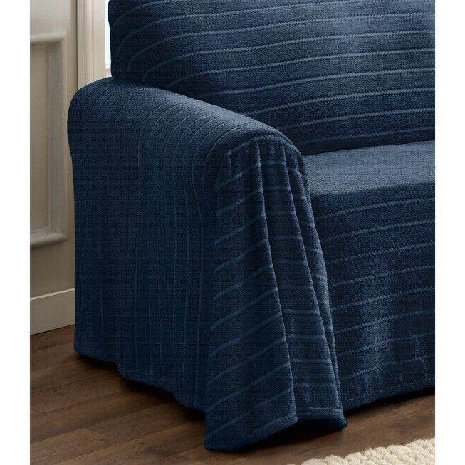 Nolan Plush Cozy Loveseat Throw Furniture Cover, , alternate image number 2
