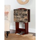 Jasper Tray Table Set Brown Faux Marble, , alternate image number 9