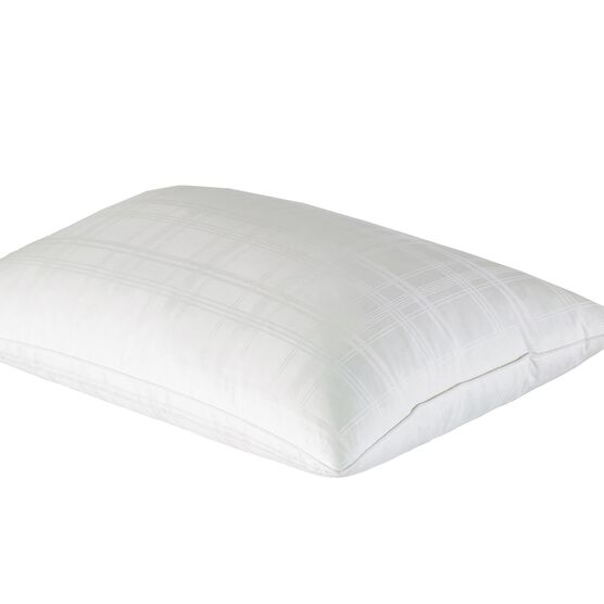 Minifeather® T400 Dobby Windowpane Pillow, , on-hover image number null
