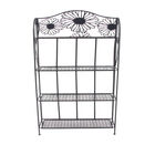 Black Iron Traditional Baker'S Rack, BLACK, hi-res image number null