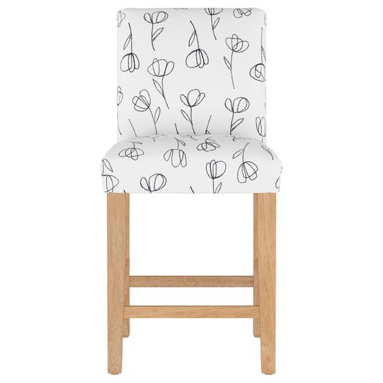 Contoured Tulips Counter Stool, , on-hover image number null