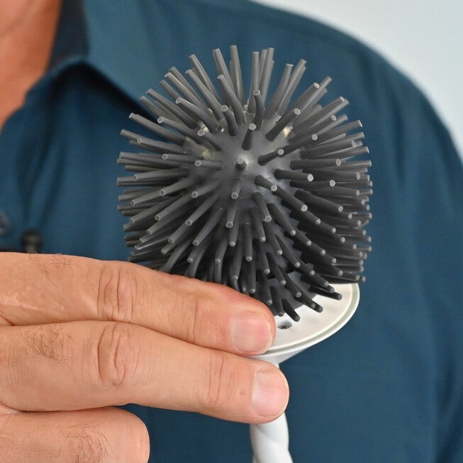 Horsepower™ Unicorn™ Motorized Silicone Toilet Brush, , alternate image number null