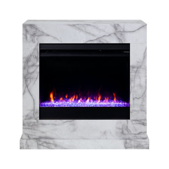 Dendale Faux Marble Fireplace, , alternate image number null