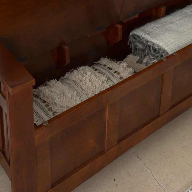 Split Seat Storage Bench, , alternate image number 8
