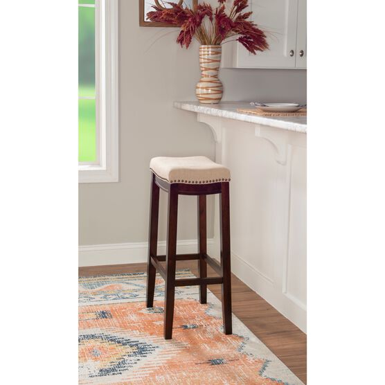 Crowell Linen Barstool, , alternate image number null