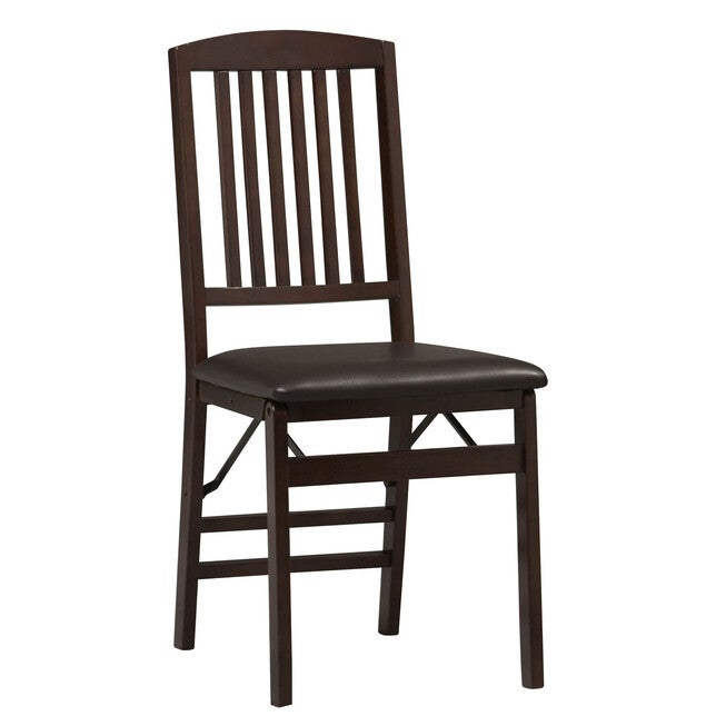 Mission Back Folding Chair, ESPRESSO, hi-res image number 0