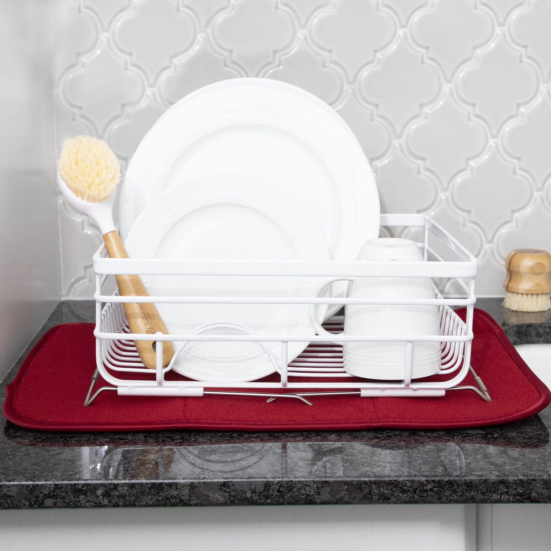 Dish Drying Mats, Set Of 2, , alternate image number 4