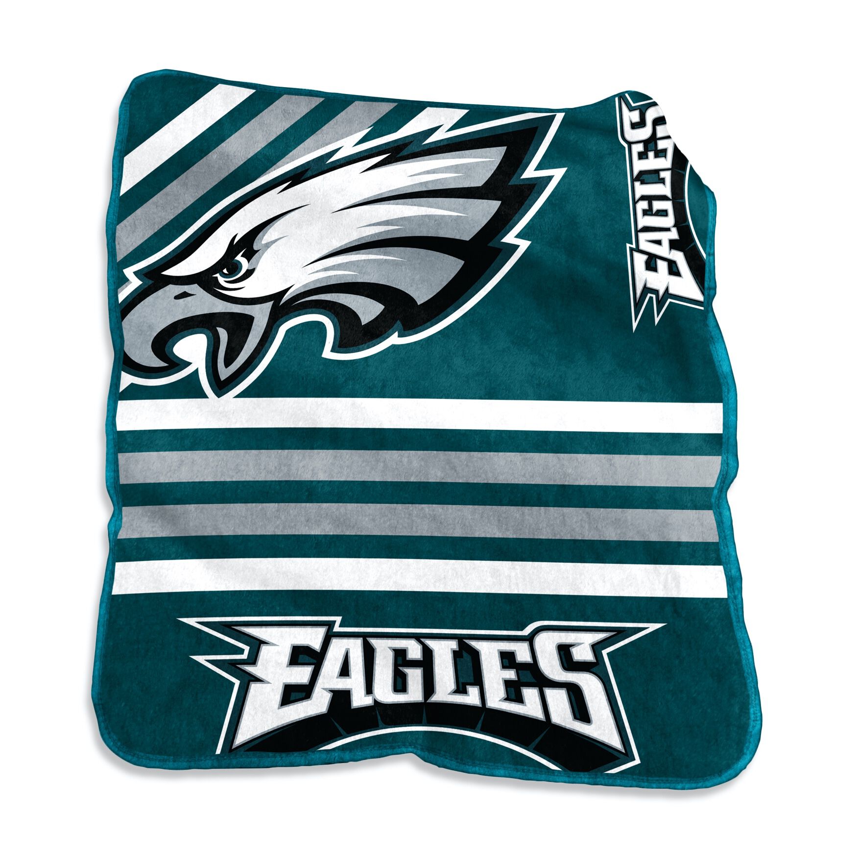 Philadelphia Eagles Raschel Throw Home Textiles, MULTI, hi-res image number 0