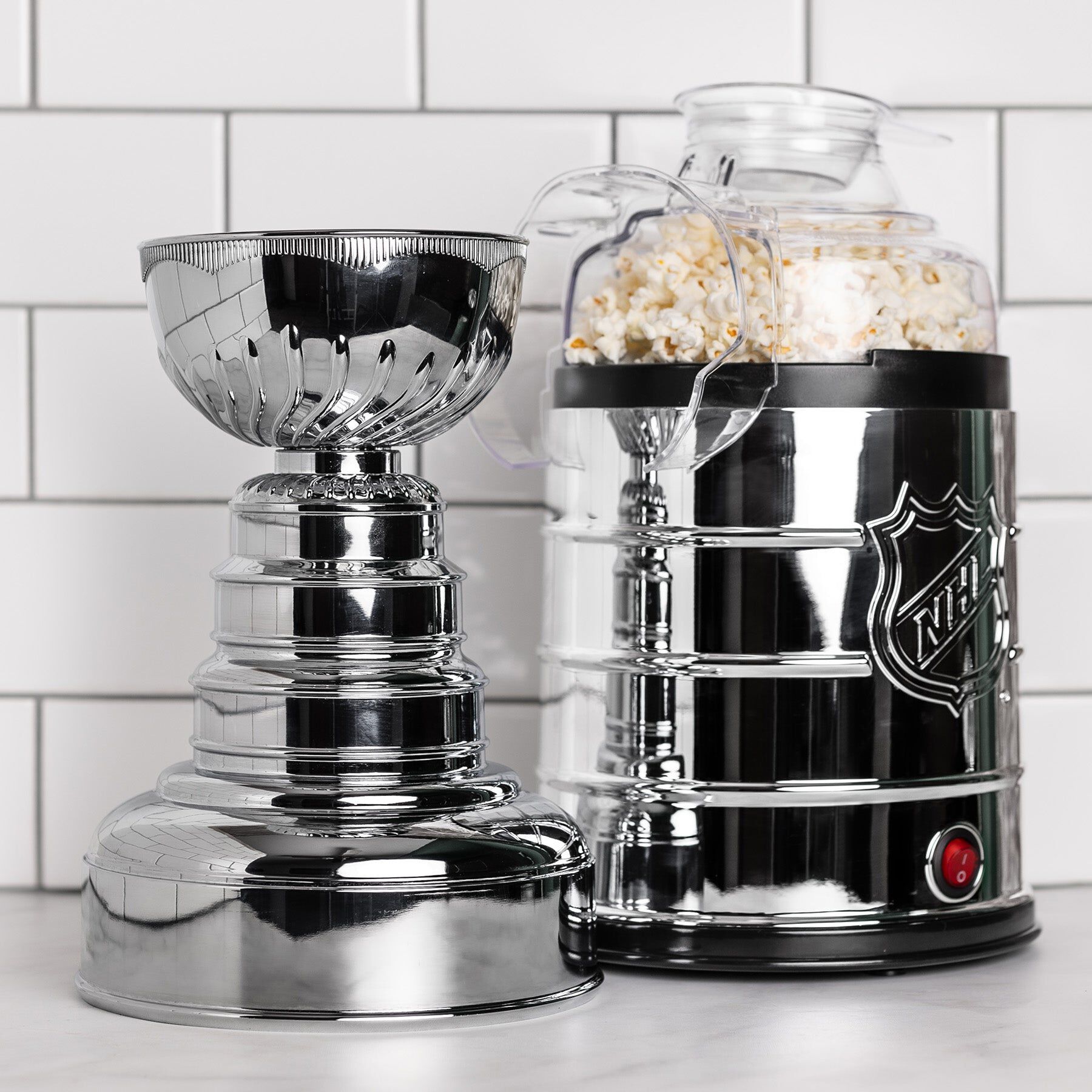 National Hockey League Stanley Cup Hot Air Popcorn Maker, SILVER, alternate image number 2