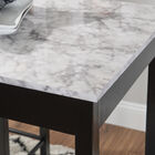3 Pc Tavern Set With Faux Marble Top, , alternate image number null