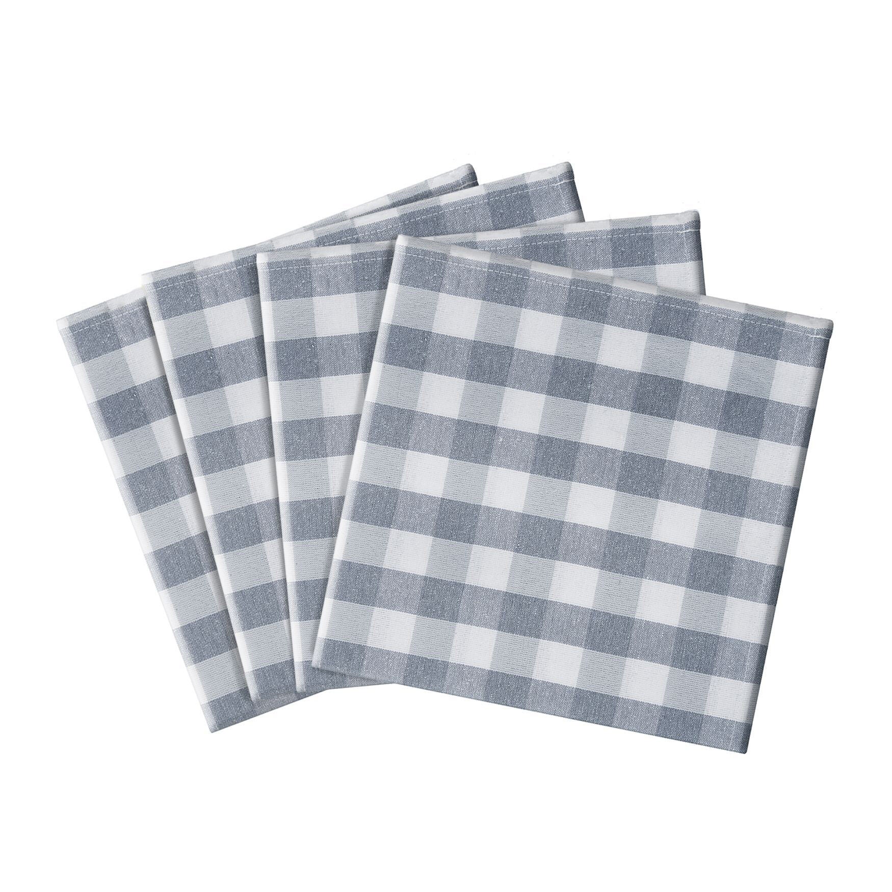 Buffalo Check Dinner Table Napkins Set of Four, , alternate image number 8