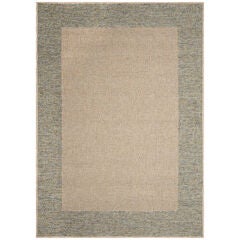 Roma Border Indoor/Outdoor Area Rug Cool