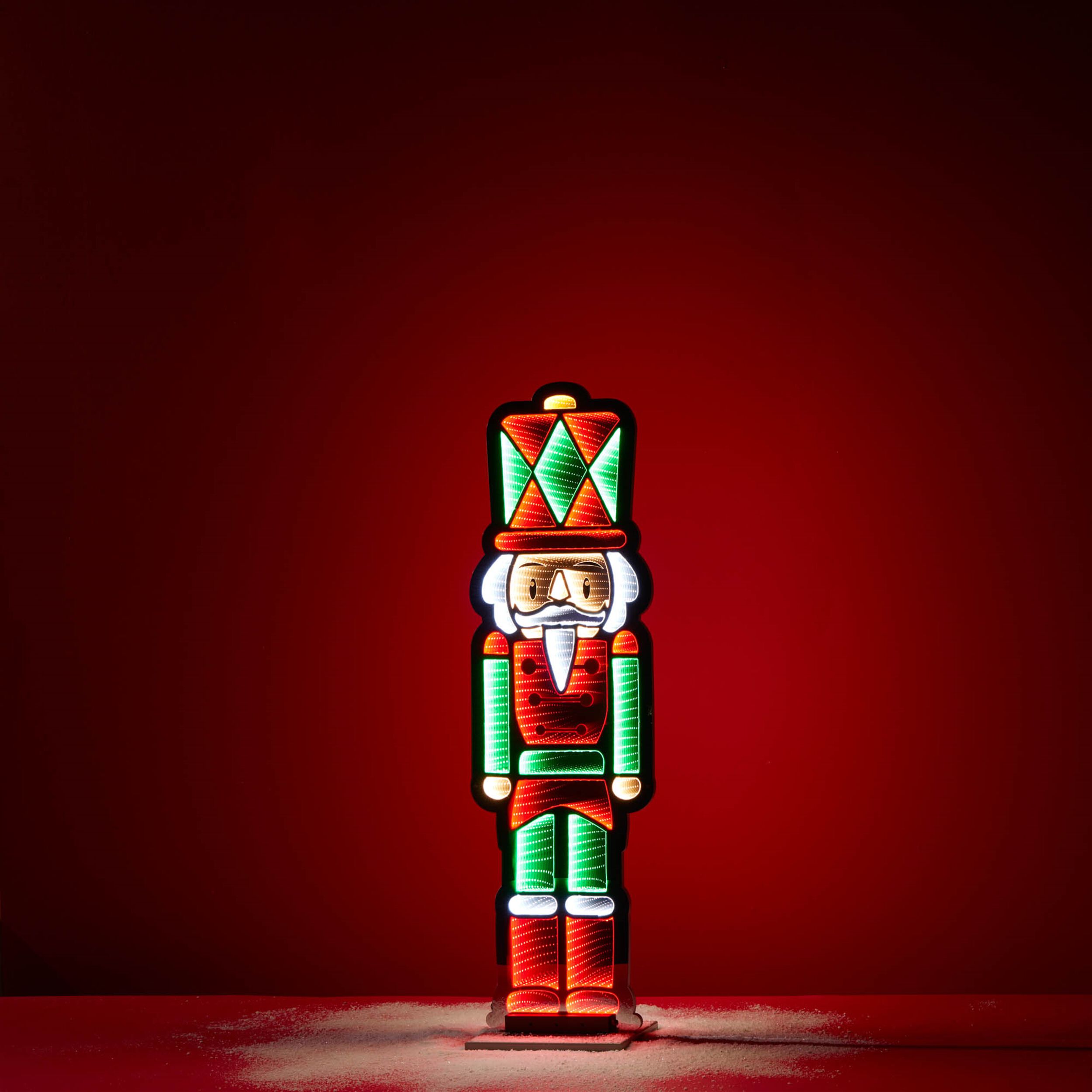 Soldier Ekkolight 47 inchesH, RED GREEN WHITE, alternate image number 1