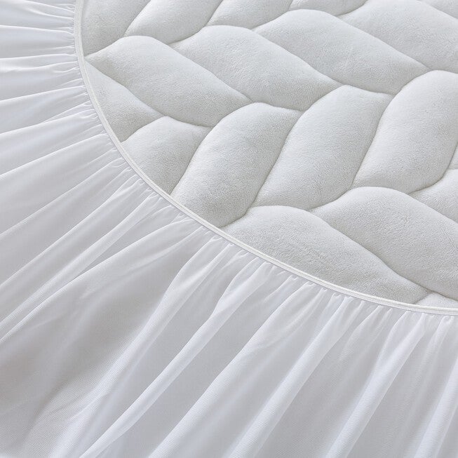 Micro-Mink Down Alternative 1 In. Mattress Topper Mattress Toppers, , alternate image number null