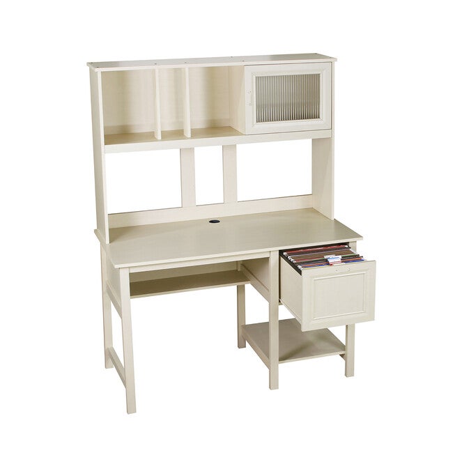 Ansel 47 inches Writing Desk With Hutch Writing Desk, , alternate image number null