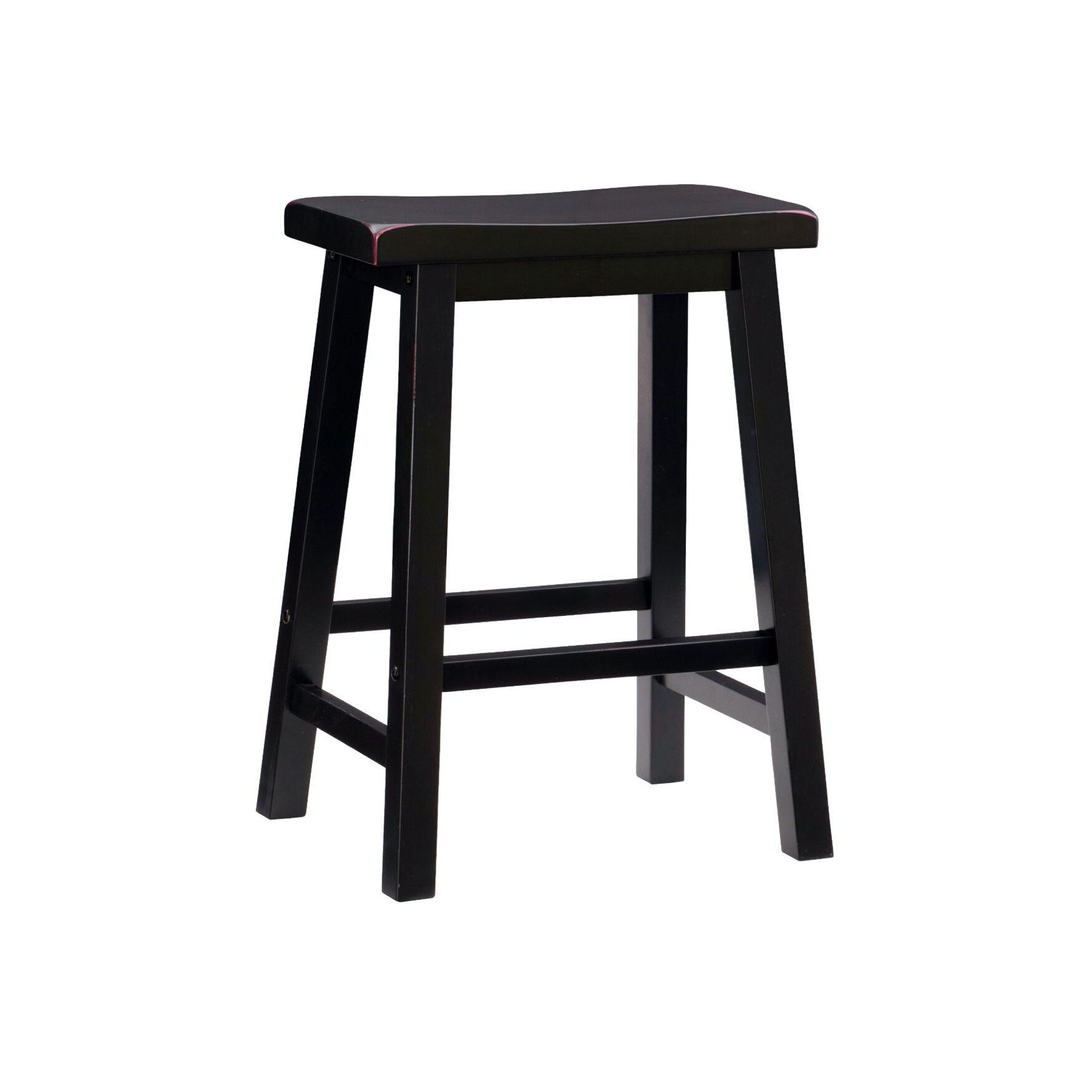 Wood Counter Stool, ANTIQUE BLACK, hi-res image number 0