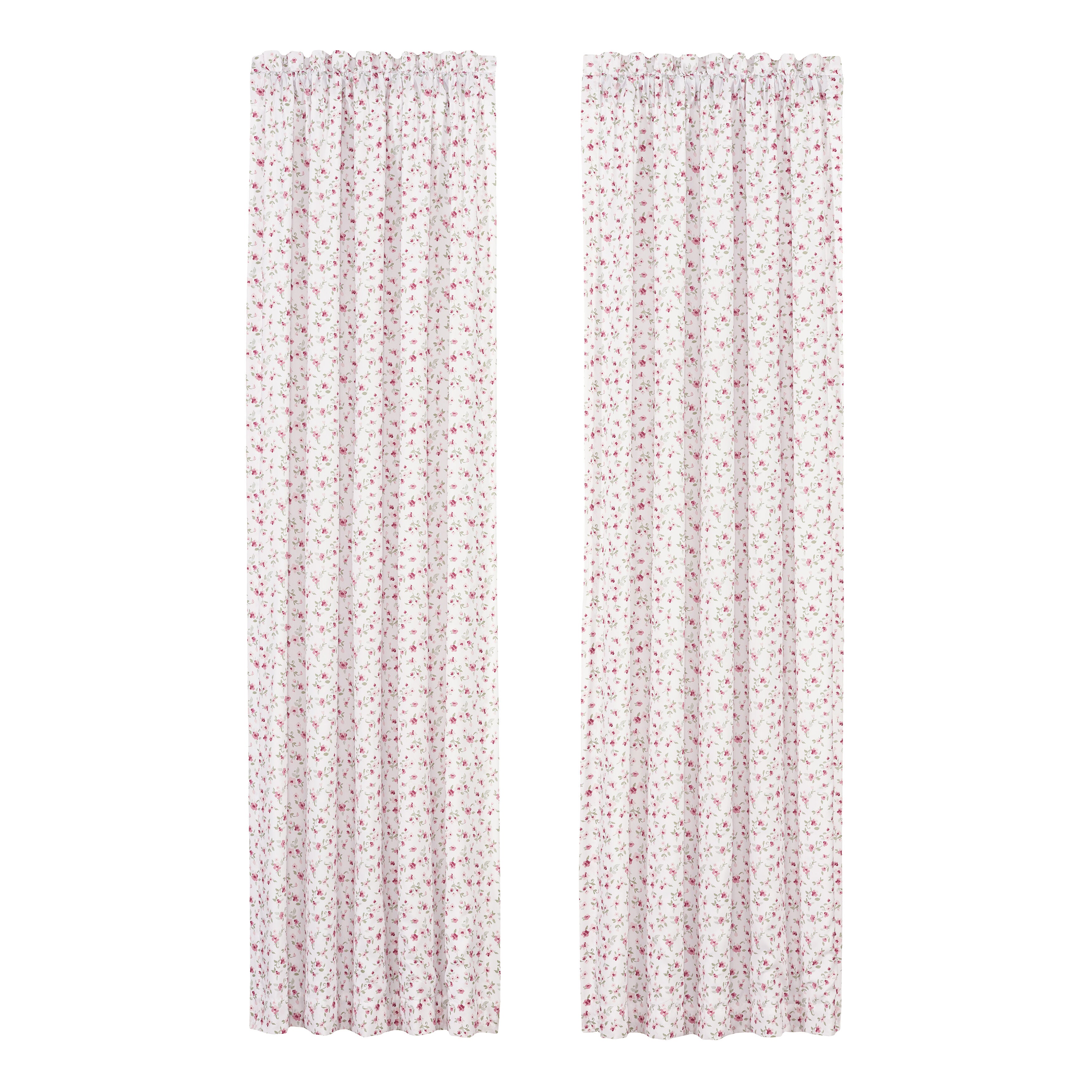 Bungalow 84 Inch Window Panel Pair, ROSE, alternate image number null
