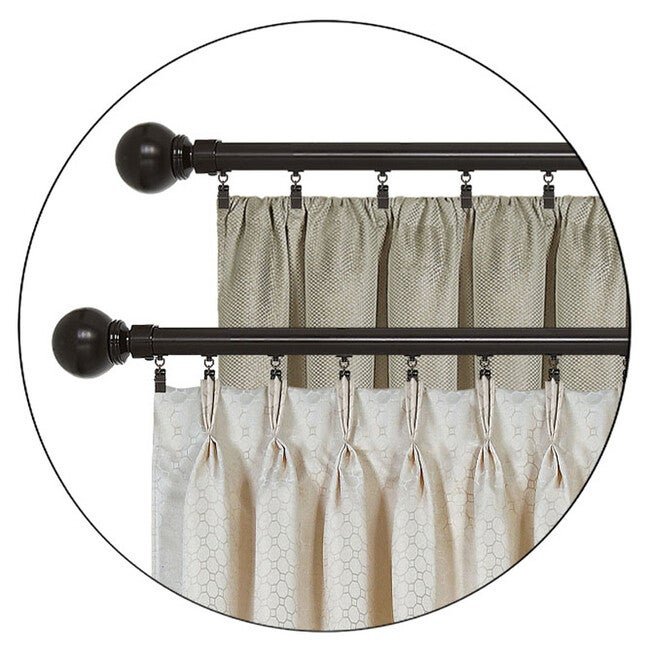 Innovative Traverse Curtain Rod - Porter 66-120, , on-hover image number null