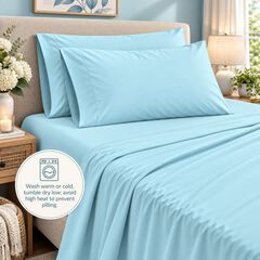 BH Studio Solid Microfiber Sheet Set