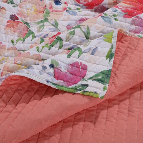 Blossom Quilted Throw Blanket, , alternate image number null