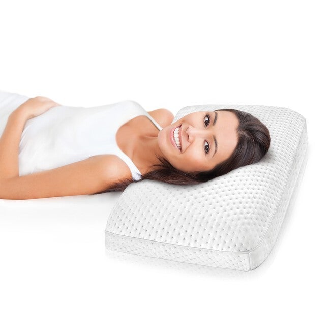 SensorPEDIC Luxury Extraordinaire Gusseted Memory Foam Pillow, , on-hover image number 1