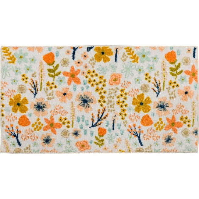 Pattern Floral Whimsical Rug Floral Kitchen Rug - Whimsy Cream Design, 4495935 | Catherines