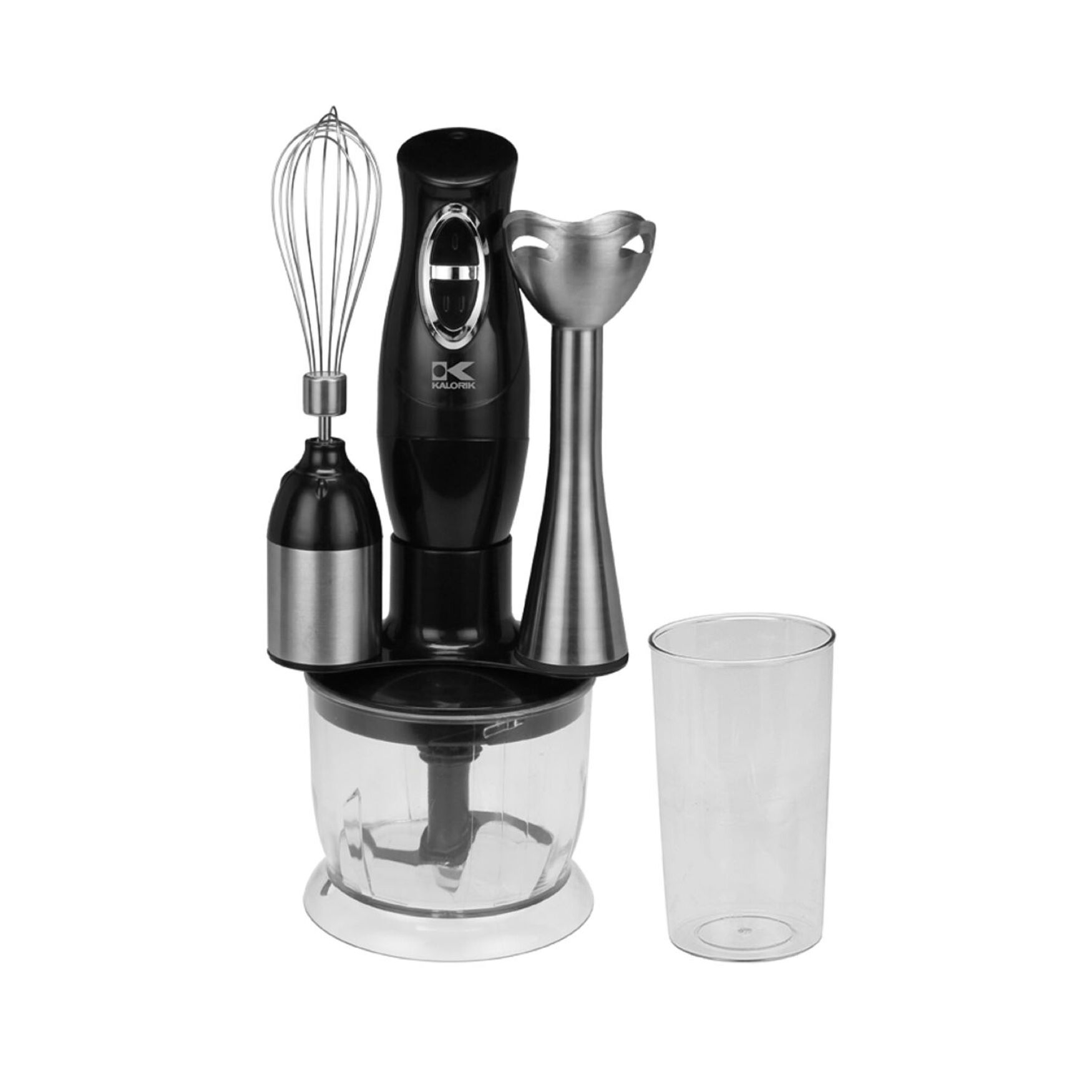 Multifunctional 3In1 Hand Blender and Chopper, Black Catherines