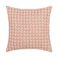 CLOUD PUFF 20" SQUARE QUILTED DECORATIVE THROW PILLOW