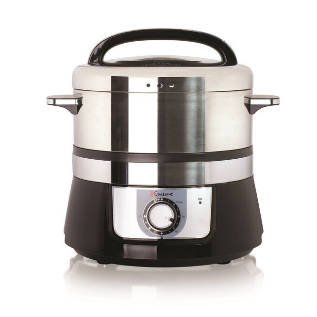 Euro Cuisine Stainless Steel Electric Food Steamer, , alternate image number 9